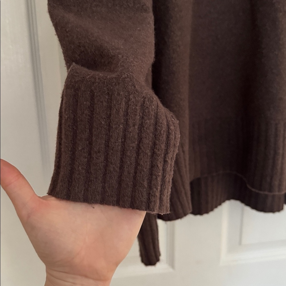 Free people tunic sweater chocolate brown - Picture 7 of 7